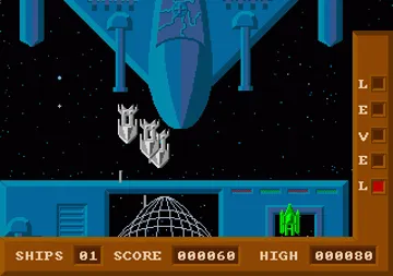 Galaxy Fight - The Incredible Space Flight screen shot game playing